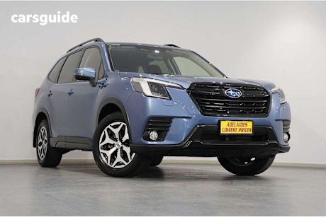 Blue 2023 Subaru Forester Wagon 2.5I (awd)