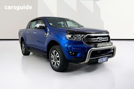 Blue 2018 Ford Ranger Double Cab Pick Up XLT 2.0 (4X4)