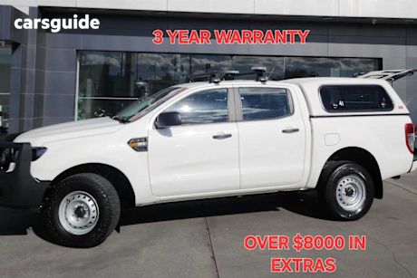 White 2020 Ford Ranger Double Cab Pick Up XL 3.2 (4X4)