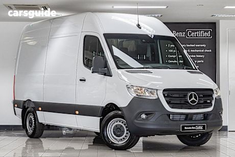 White 2023 Mercedes-Benz Sprinter Van 415CDI VS30 MWB RWD