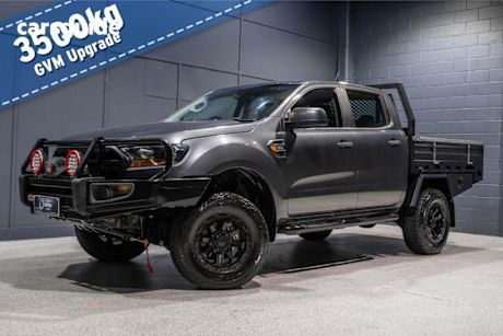 Grey 2018 Ford Ranger Double Cab Chassis Xl 3.2 (4X4)