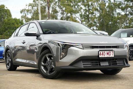 Grey 2024 Kia K4 Sedan S