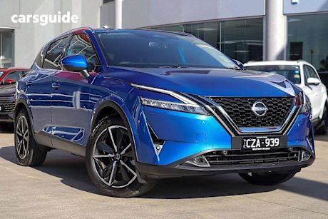 Blue 2023 Nissan Qashqai Wagon ST-L
