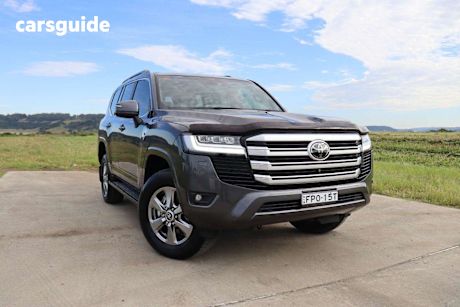 Grey 2022 Toyota Landcruiser Wagon VX 4X4