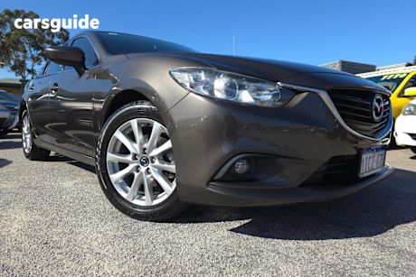 Grey 2015 Mazda 6 Sedan Sport