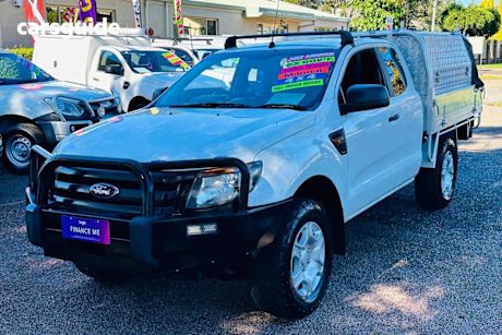White 2015 Ford Ranger Super Cab Chassis XL 3.2 (4X4)
