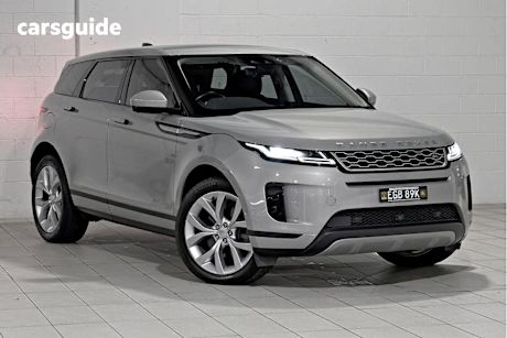 Silver 2019 Land Rover Range Rover Evoque Wagon D180 SE (132KW)