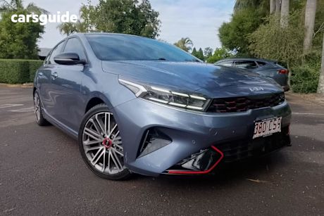 Blue 2021 Kia Cerato Hatchback GT Safety Pack