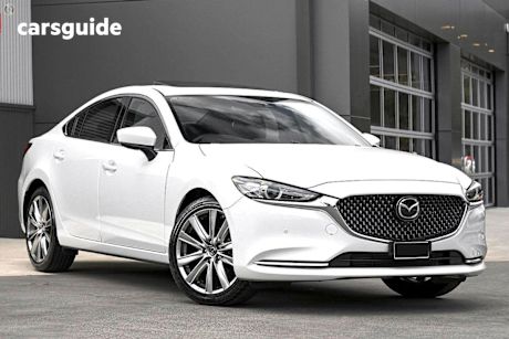 White 2024 Mazda 6 Sedan G35 Atenza