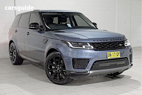 Blue 2021 Land Rover Range Rover Sport Wagon DI6 SE (183KW)