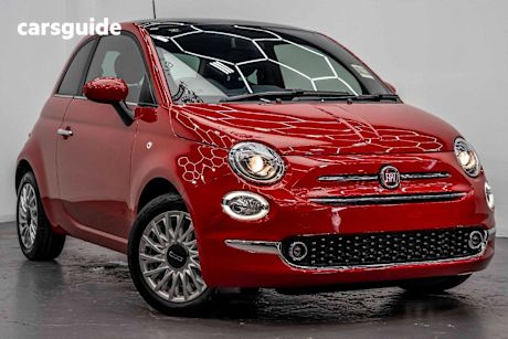 Red 2024 Fiat 500 Hatchback Dolcevita