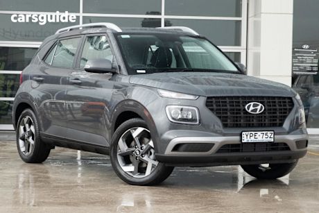 Grey 2025 Hyundai Venue Wagon Active