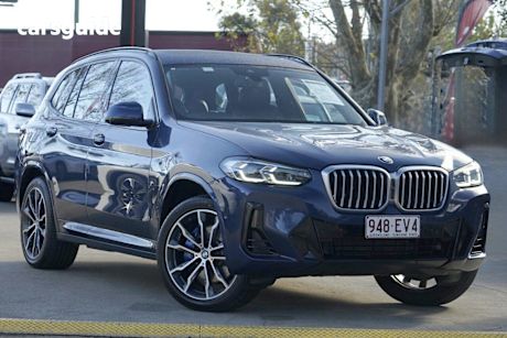 Blue 2022 BMW X3 Wagon xDrive30i Steptronic M Sport