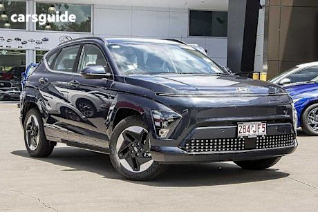 Blue 2024 Hyundai Kona Wagon Electric EXT Range