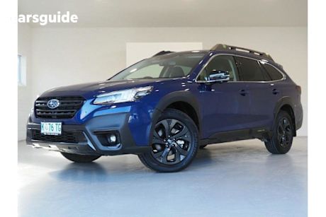 Blue 2022 Subaru Outback SUV AWD SPORT 4WD