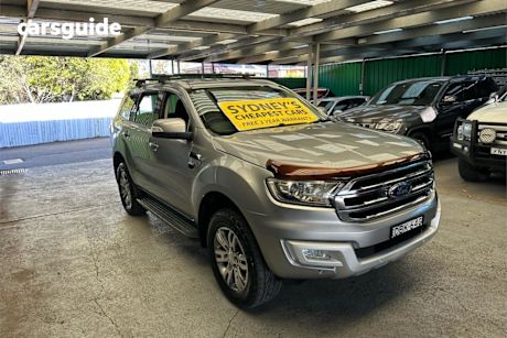 Silver 2015 Ford Everest Wagon Trend