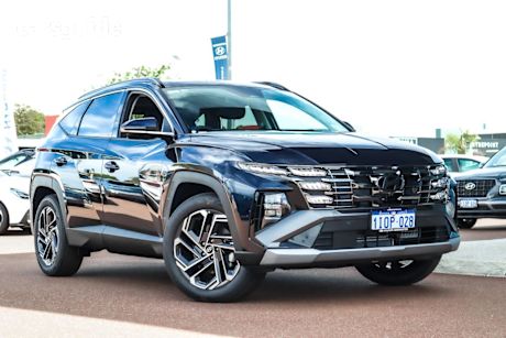 Blue 2025 Hyundai Tucson Wagon Premium Hybrid (awd)