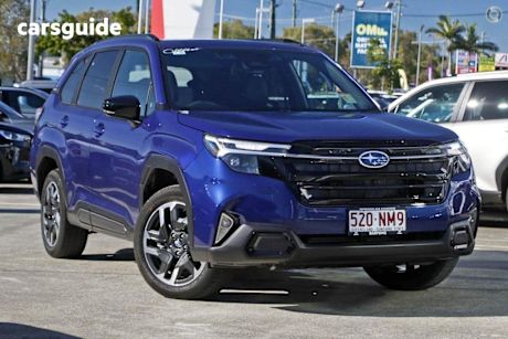 Blue 2025 Subaru Forester Wagon 2.5I Touring (awd)