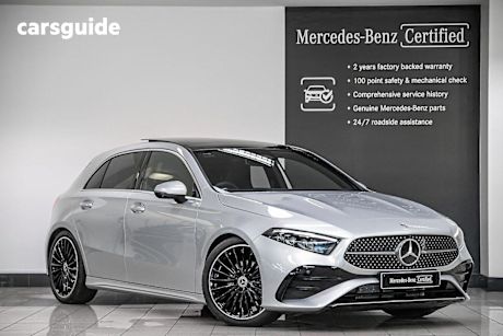 Silver 2024 Mercedes-Benz A200 Hatchback