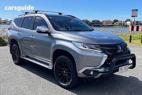Grey 2019 Mitsubishi Pajero Sport Wagon Black Edition (4X4) 7 Seat