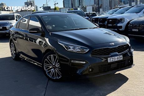 Blue 2021 Kia Cerato Sedan GT Safety Pack