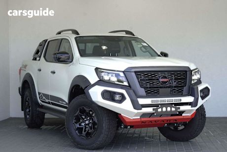 White 2024 Nissan Navara Dual Cab Pick-up PRO-4X Warrior (4X4)