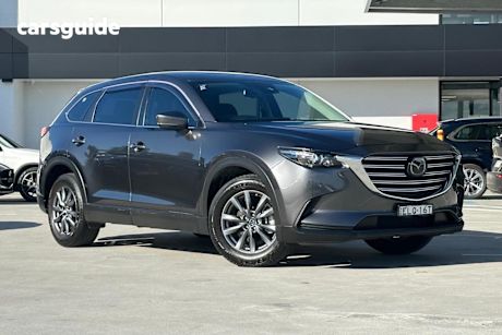 Grey 2021 Mazda CX-9 Wagon Sport (awd)