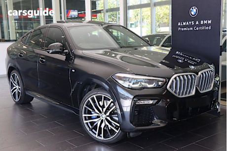 Black 2019 BMW X6 Coupe Xdrive40I M Sport