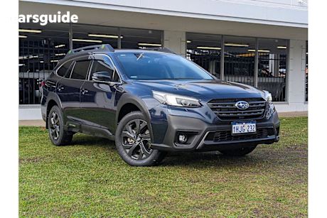 Blue 2021 Subaru Outback SUV AWD SPORT 4WD