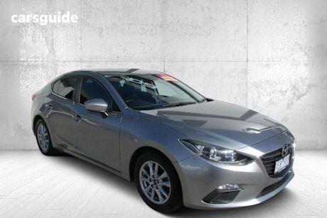 Silver 2014 Mazda 3 Sedan Touring