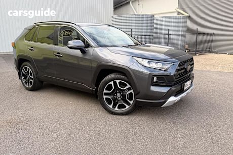 Grey 2021 Toyota RAV4 Wagon Edge (awd)