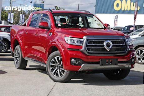 Red 2025 GWM Cannon Dual Cab Utility Premium (4X4)