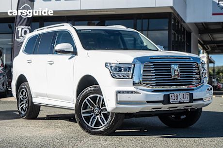 White 2024 GWM Tank 500 SUV ULTRA HYBRID 4WD
