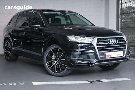 Black 2018 Audi Q7 Wagon 3.0 TDI Quattro