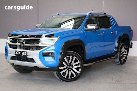 Blue 2023 Volkswagen Amarok Ute Tray TDI600 AVENTURA 4X4