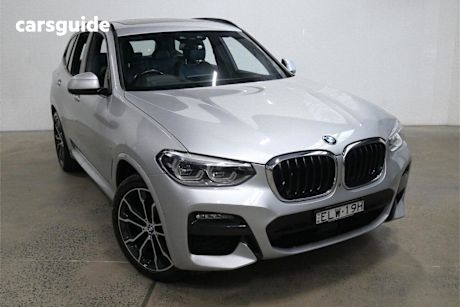 Silver 2021 BMW X3 Wagon Xdrive30I M Sport