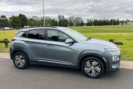 Grey 2019 Hyundai Kona Wagon ELITE ELECTRIC