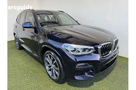 Black 2020 BMW X3 Wagon Xdrive30I M Sport