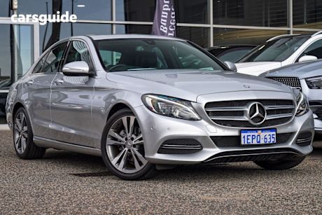 Silver 2014 Mercedes-Benz C200 Sedan