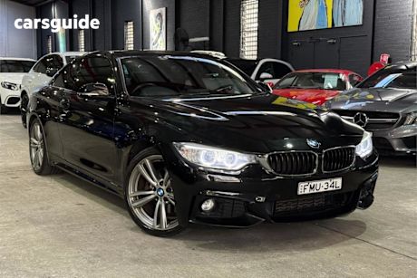 Black 2015 BMW 428I Coupe Sport Line
