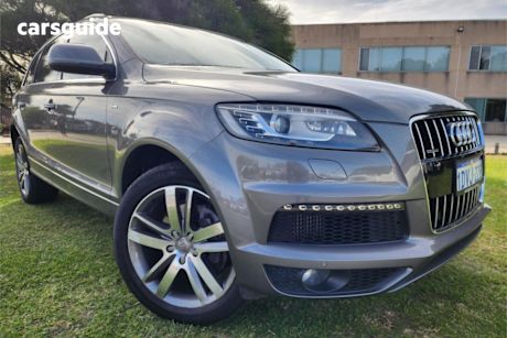 Grey 2012 Audi Q7 Wagon 3.0 TDI Quattro