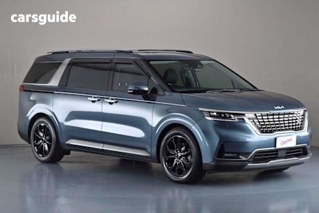 Blue 2022 Kia Carnival Wagon Platinum