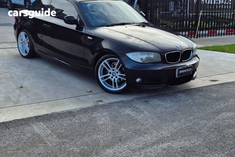 Black 2011 BMW 125I Coupe