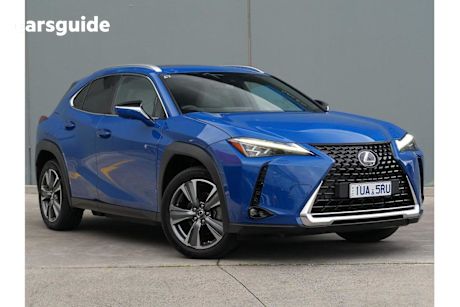 Blue 2023 Lexus UX SUV UX300E SPORTS LUXURY F