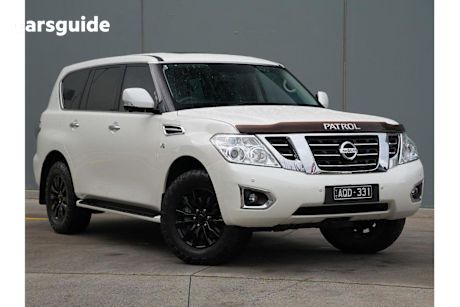 White 2018 Nissan Patrol SUV TI 4X4