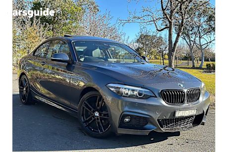 Grey 2021 BMW 220I Coupe M Sport