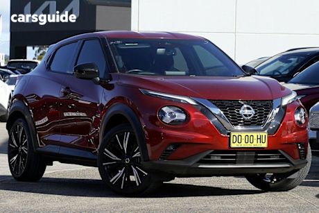 Red 2021 Nissan Juke Hatch TI F