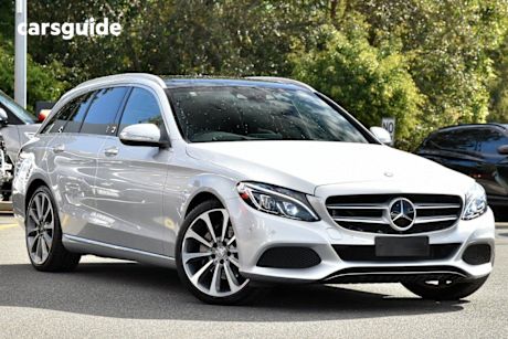 Grey 2015 Mercedes-Benz C250 Wagon