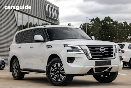 White 2022 Nissan Patrol Wagon TI (4X4)