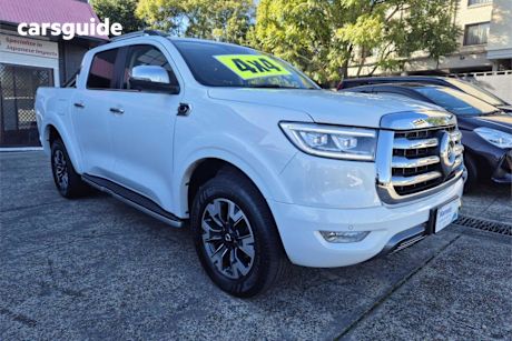 White 2022 GWM UTE Dual Cab Utility Cannon-L (4X4)